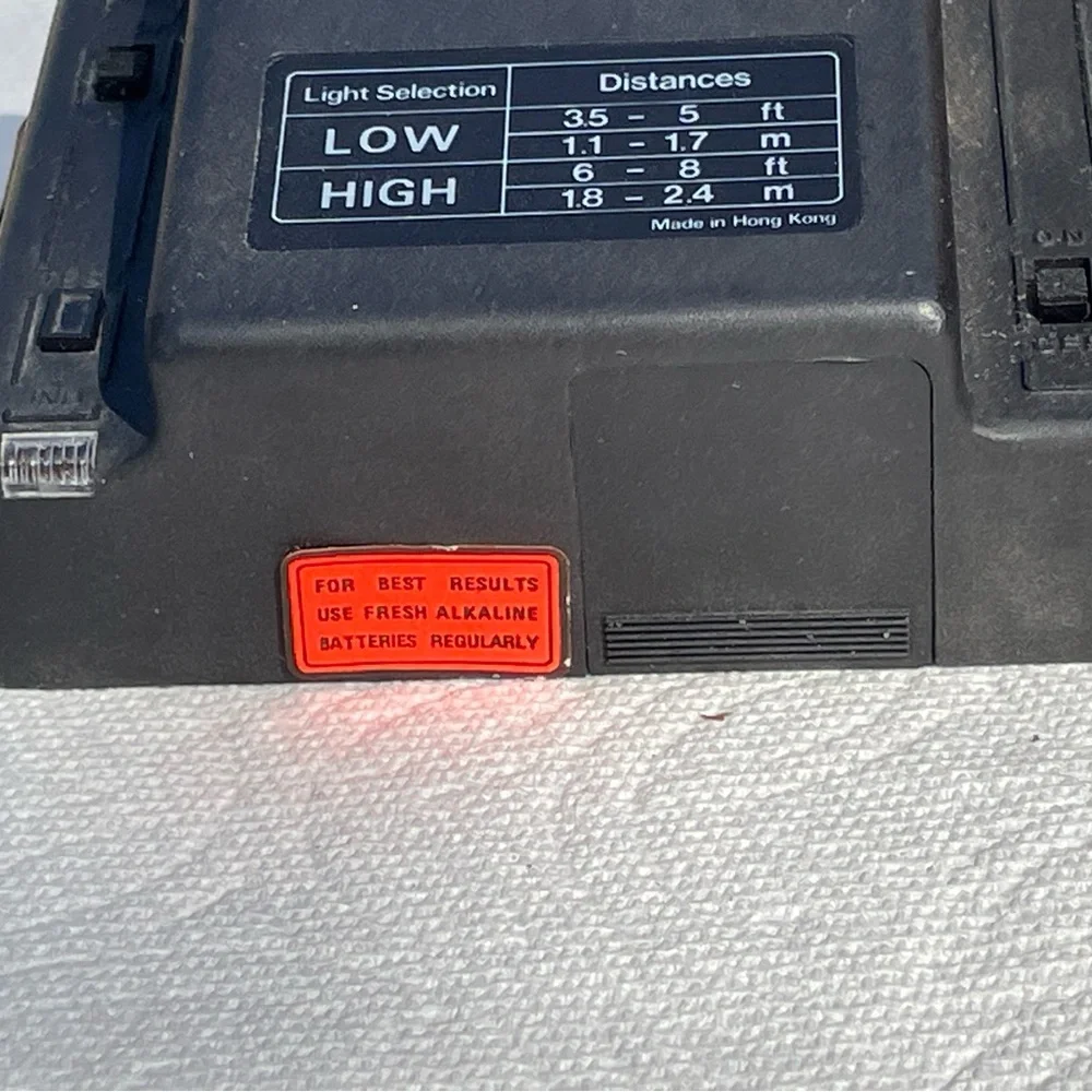 Vintage Polaroid Camera - Electronic Flash included